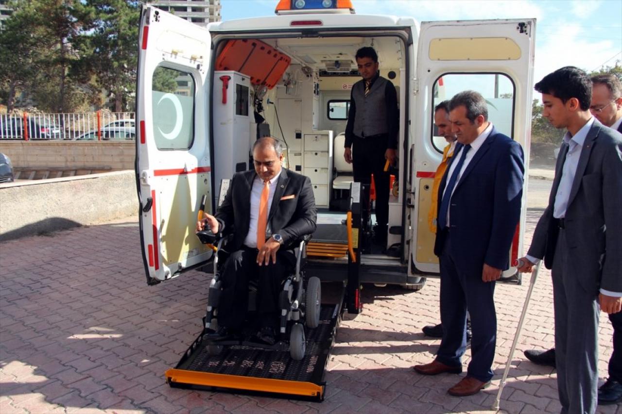 Bu Ambulans Artık Engelli Nakil Aracı Olarak Hizmet Verecek...